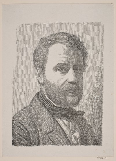Portrett av Wilhelm Marstrand av Constantin Hansen