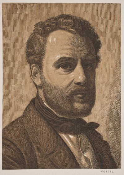 Portrett av Wilhelm Marstrand av Constantin Hansen