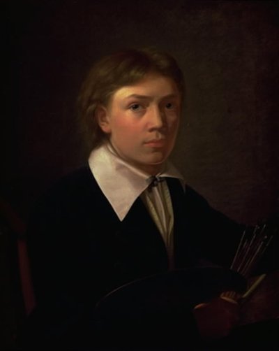 Selvportrett av Constantin Hansen
