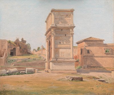 Titusbuen i Roma av Constantin Hansen