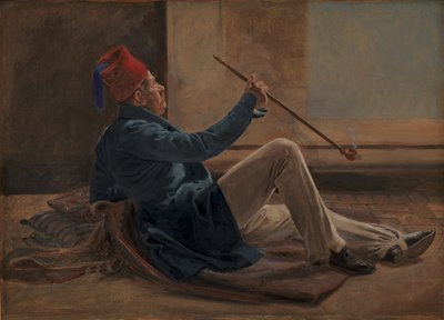 Arkitekt Gottlieb Bindesbøll av Constantin Hansen