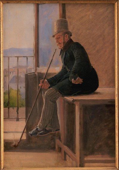 The Painter Jørgen Sonne av Constantin Hansen