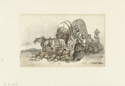 Loser en bil av Constantinus Cornelis Huysmans