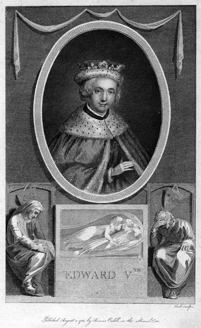Kong Edward V av England, 1788. av Cook