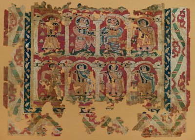 Tekstilfragmenter i billedvev, 6.-8. århundre (tekstil) av Coptic Coptic