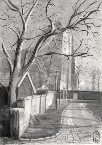 Den stille Church Street av Corné Akkers