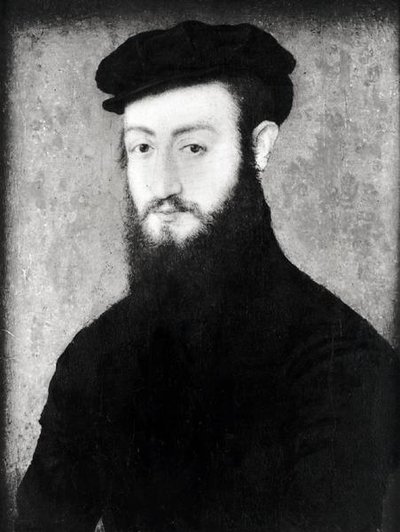 Portrett av en gentleman av Corneille de Lyon attr. to Corneille de Lyon attr. to