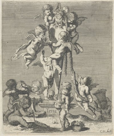 Earth Terra (tittel på objekt) De fire elementene (serietittel) av Cornelis A. Hellemans