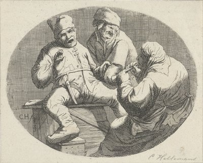 Blid gårdsgjeng av Cornelis A. Hellemans