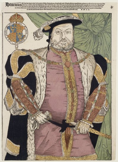 Portrett av Henry VIII av England av Cornelis Anthonisz. (manner of)