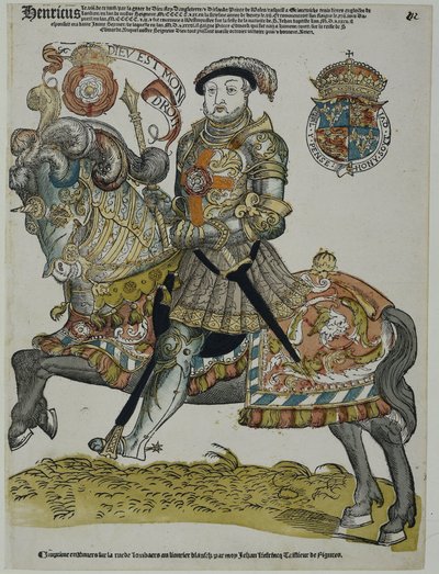 Portrett av Henry VIII av England av Cornelis Anthonisz. (manner of)