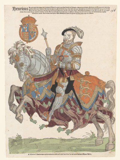 Portrett av Henry VIII av England av Cornelis Anthonisz. (manner of)