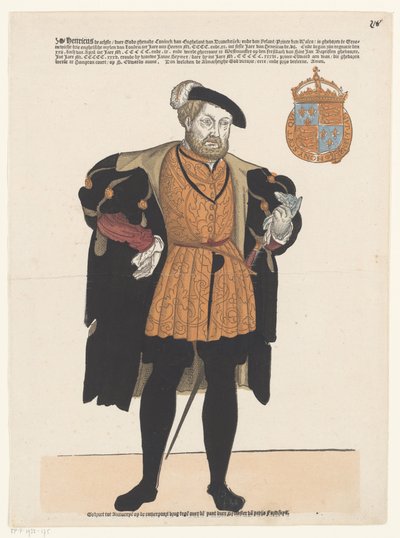 Portrett av Henry VIII av England av Cornelis Anthonisz. (manner of)