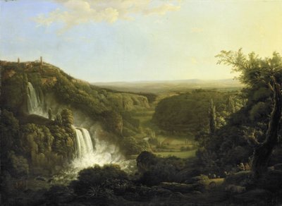 Anio-dalen med fossene i Tivoli av Cornelis Apostool