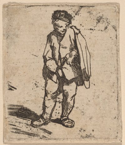 Mann i kort kappe av Cornelis Pietersz Bega