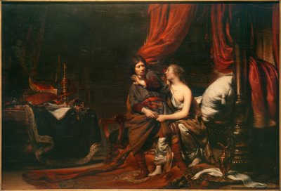 Josef og Potifar av Cornelis Bisschop