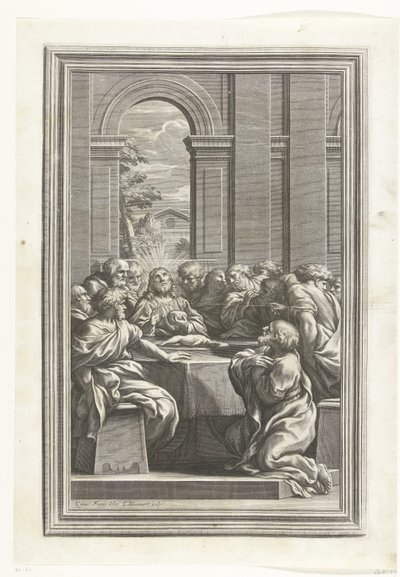Siste måltid av Cornelis Bloemaert (II)