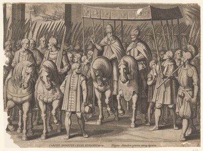 Keiserlig kroning av Charles V i Bologna, 1530 Triumphs of Charles V (serietittel) av Cornelis Boel