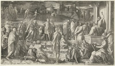 Kristus forkynner for folket av Cornelis Bos
