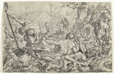 Giftig slangepest og kobberslangen av Cornelis Bos