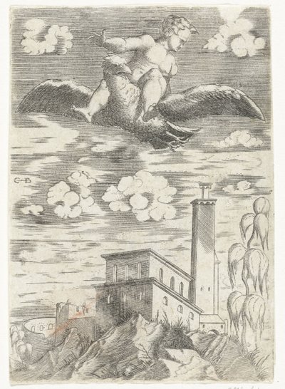Taket til Ganymedes av Cornelis Bos