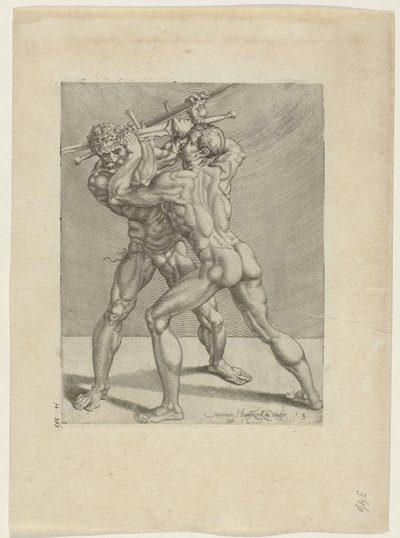 To sverdmenn Swordsmen (serietittel) av Cornelis Bos
