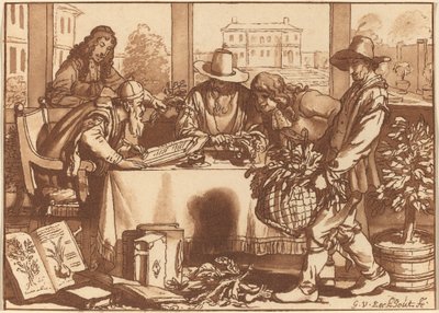 Hagebruker, 1780, utgitt 1787. av Cornelis Brouwer