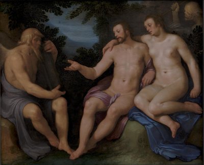 Allegori om livets korthet av Cornelis Cornelisz. van Haarlem