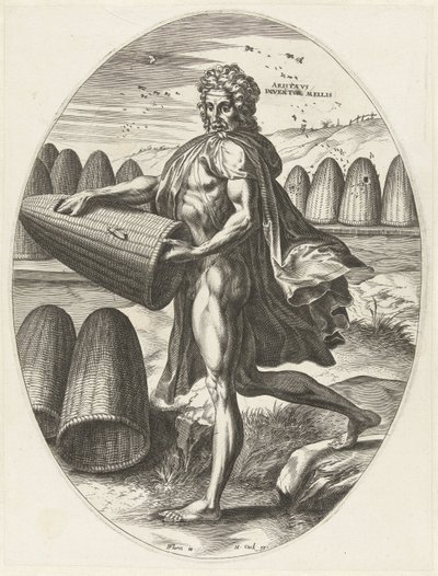 Aristaeus Gods of Agriculture (serietittel) av Cornelis Cort