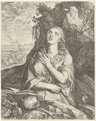 Av boetvaardige Maria Magdalena av Cornelis Cort