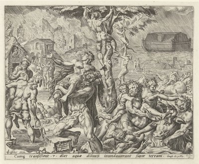 syndfloden History of Noah (serietittel) av Cornelis Cort