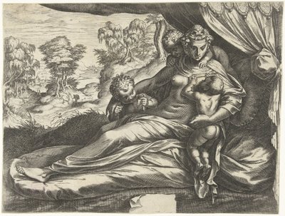 Kjærlighet (Caritas) av Cornelis Cort