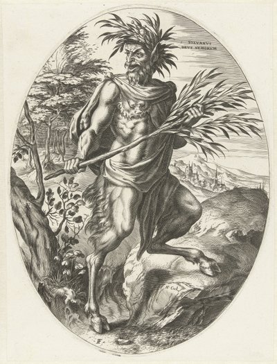 Sylvanus Gods of Agriculture (serietittel) av Cornelis Cort