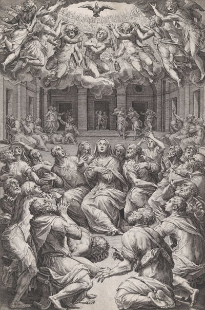 Pinsen, 1574. av Cornelis Cort