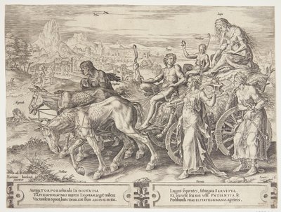 Viljens triumf av Cornelis Cort