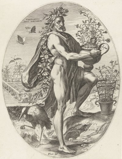 vertumnus Gods of Agriculture (serietittel) av Cornelis Cort