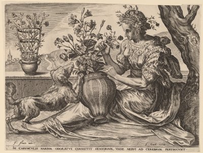 Lukter av Cornelis Cort after Frans Floris I