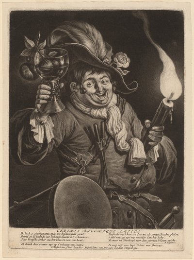 En venn av Ceres og Bacchus av Cornelis Dusart