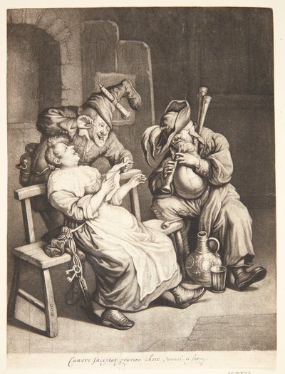 Hørselen av Cornelis Dusart