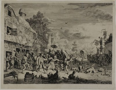 Bygdefestivalen av Cornelis Dusart
