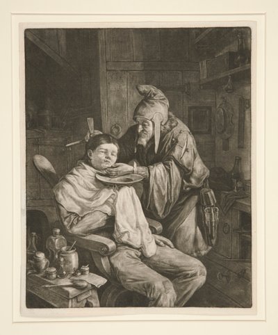 Landsbykirurgen av Cornelis Dusart