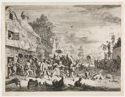 Landsbymesse av Cornelis Dusart