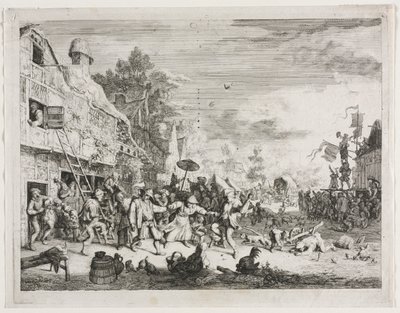 Landsbymesse av Cornelis Dusart