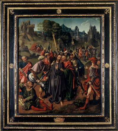 The Capture of Christ, tidlig på 1500-tallet.. av Cornelis Engebrechtsz