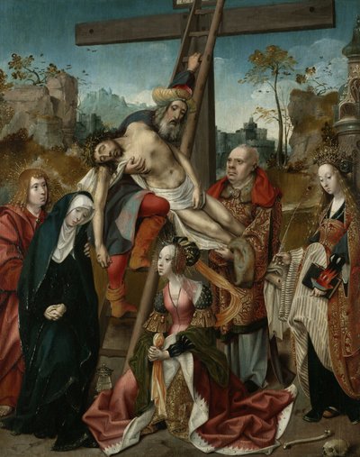 Deponeringen, ca. 1510–20 av Cornelis Engelbrechtsen