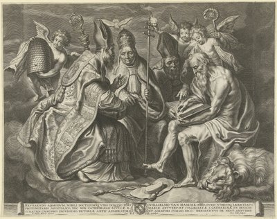 De fire kirkefedre av Cornelis Galle (I)