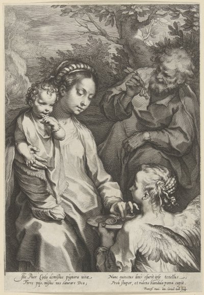 Mary mater barnet av Cornelis Galle (I)