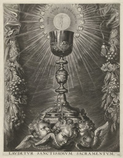 Kalk med vert av Cornelis Galle (I)