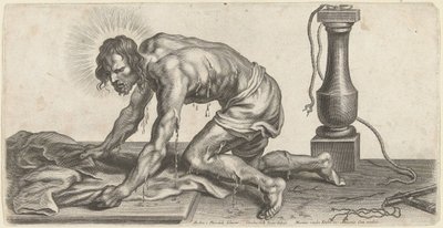 Kristus etter piskingen av Cornelis Galle (II)