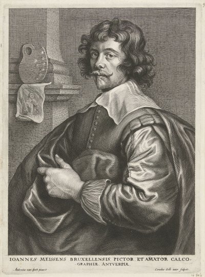Portrett av Joannes Meyssens av Cornelis Galle (II)